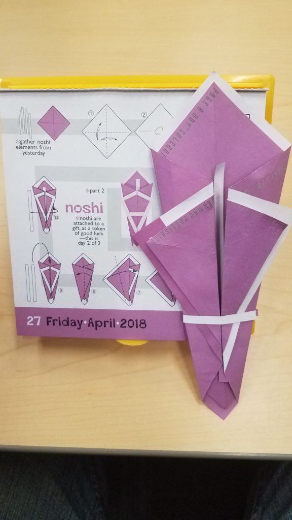 4/27/18 - Noshi