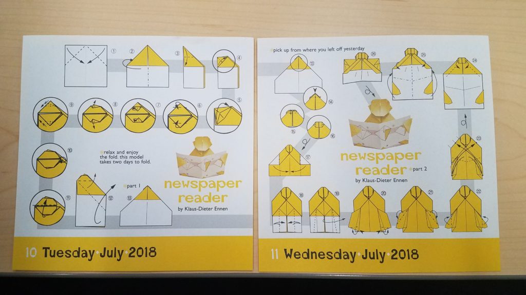 7/10-11/18 - Newspaper Reader